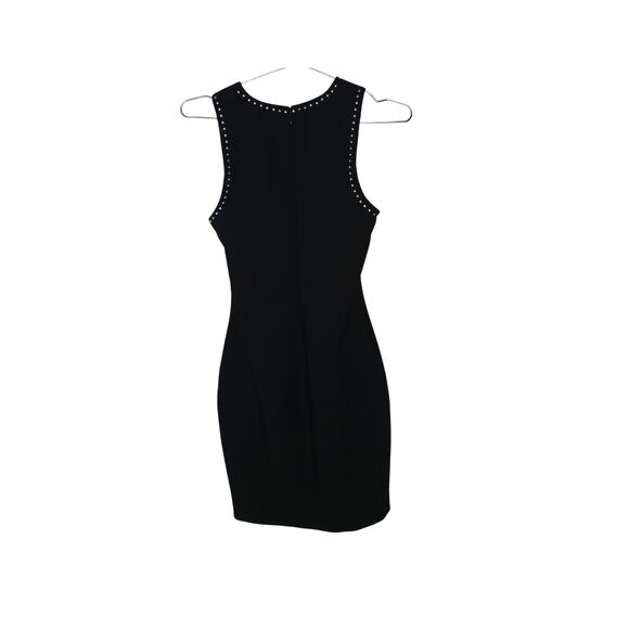 LIKELY Black Sheath Dress Size 0 Studded Sleeveless Mini Cocktail Party - Picture 3 of 15